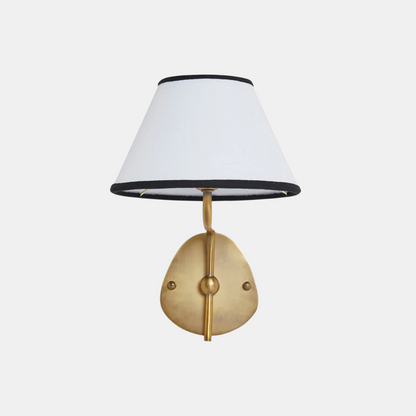 Kulo Fabric Wall Light – Modern Double Arm Linen Wall Sconce for Living Room