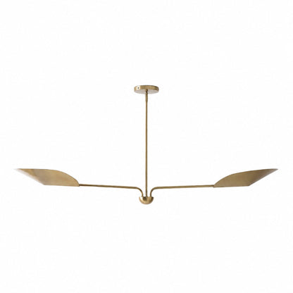 Kronleuchter aus Lutal-Bronze – Modernes Design mit monochromer Oberfläche