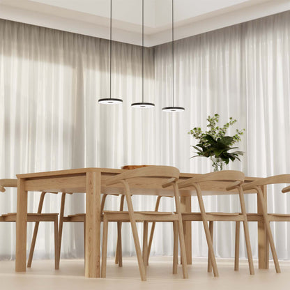 Minimalist Round Flat Evanos Pendant Light