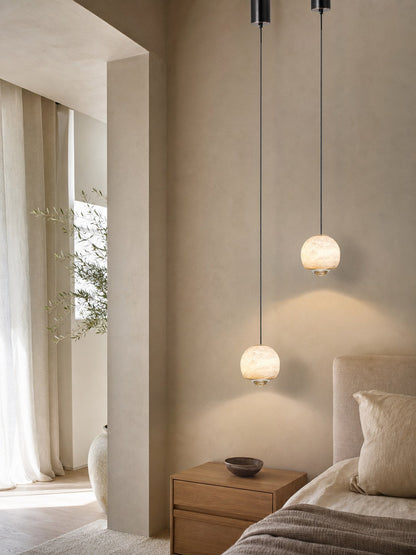 Ferox Alabaster Pendant Light