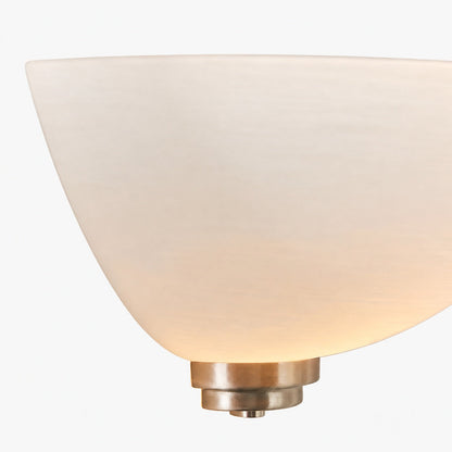 Lunetal Uplighter Retro Art Deco Profil-Wandleuchte – Dekorative Wandleuchte für Eingangsbereich oder Arbeitszimmer