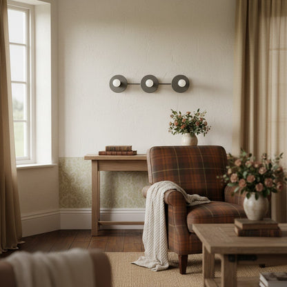 Radiro Globe Modern Spherical Glass Vanity Light – Minimalist 3-Light Fixture for Bathrooms