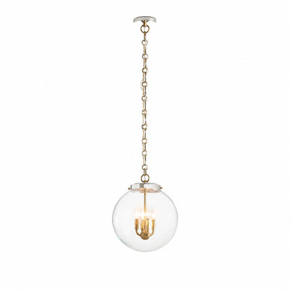 Sterling Minimalist Glass Pendant Collection - Vintage Brass Lighting Design