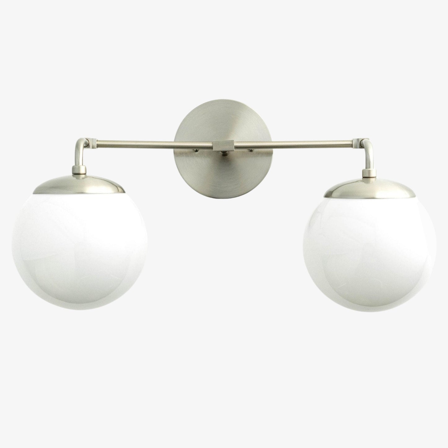 Glorica Glass Wall Sconce - Modern Vintage Vanity Light Fixture