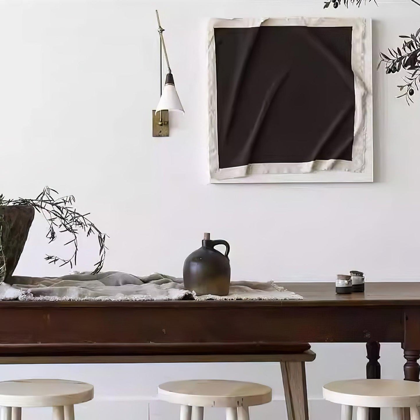 Magari Mid Century Wandleuchte Messing Schwenkbar