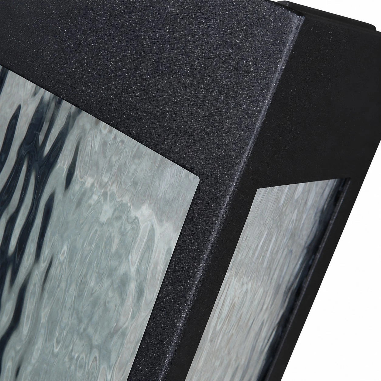 Matte frame and glass detail