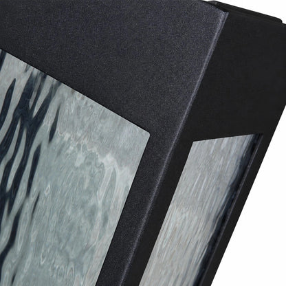 Matte frame and glass detail