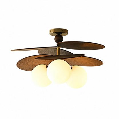 Orrise Overlapping Blade Design Ceiling Light – Contemporary Decorative Light for Interiors