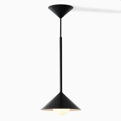 Brivana Adjustable Pendant – Mid-Century Cone Light for Kitchen & Dining