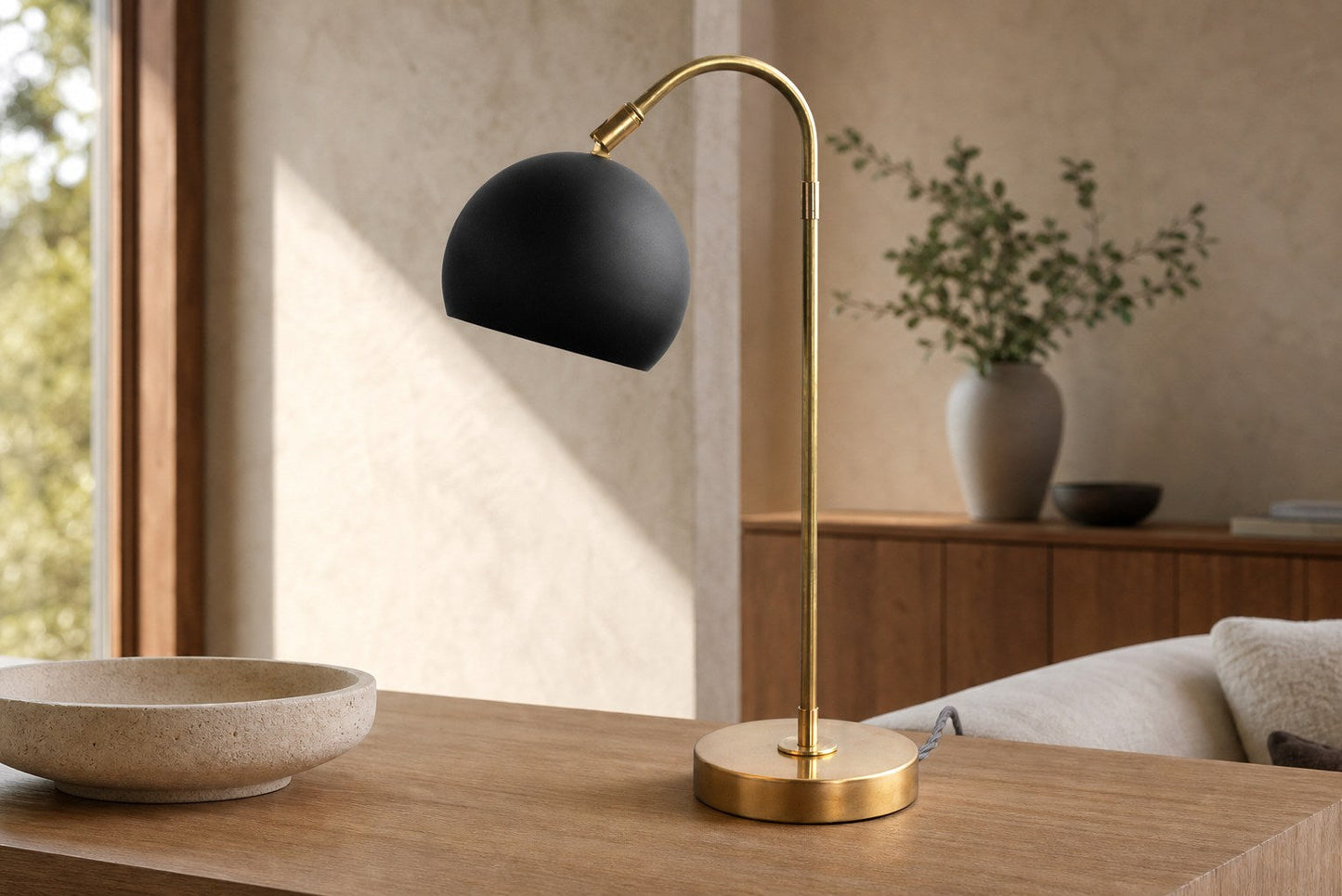 Ornato Luxe Moderne Akzent-Tischlampe – Stilvolles Licht für Zuhause