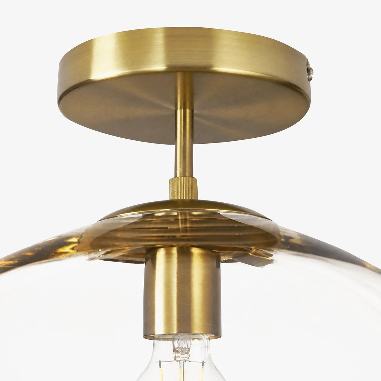 Glissora Deckenleuchte aus reflektierendem Glas – Skulpturales Design, vielseitige Ausführung für Flur und Esszimmer