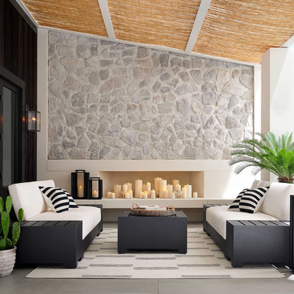 Ferrix Industrial Wall Lamp – Iron & Glass for Garden & Patio