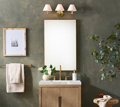 Everett Metal Triple Sconce