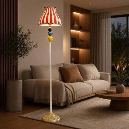 Festilo Circus Sculptural Floor Lamp – Curved Arch Metal Design Floor Fixture for Living Spaces