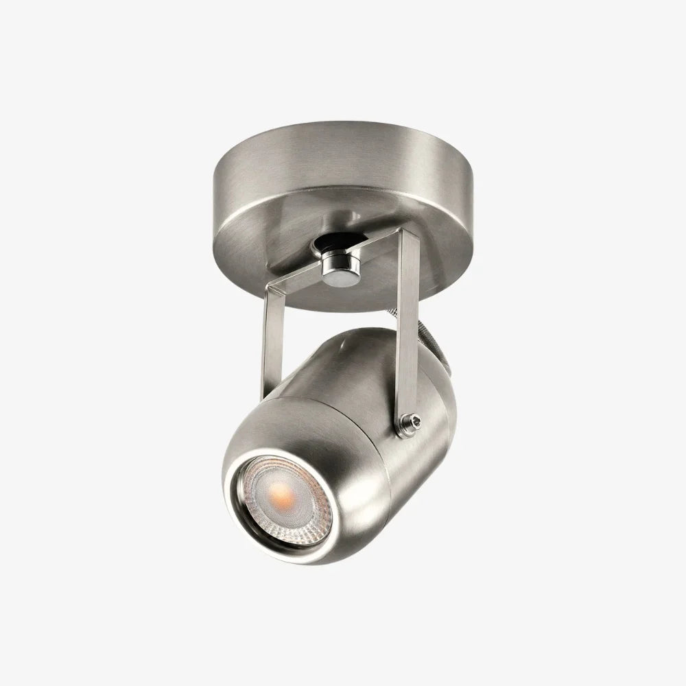Sand nickel adjustable LED wall lamp waterproof style