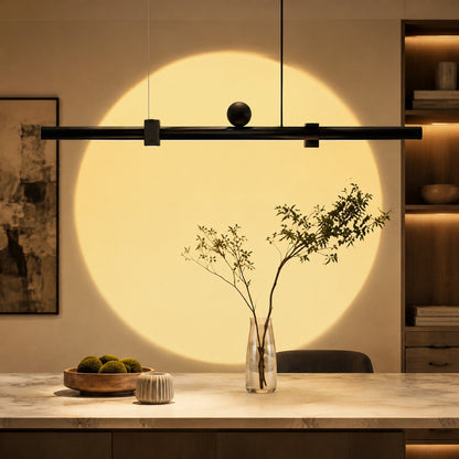 Linear Wall-Wash Dining Pendant Light