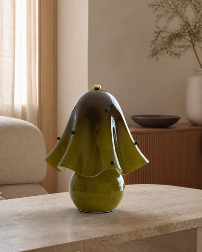 Bellina Decorative Table Lamp - Sculptural Bell Flower Shape