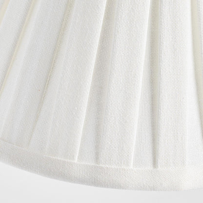 Luvora Modern Fabric Pleated Shade Pendant Lamp - Contemporary Elegant Decor Hanging Light