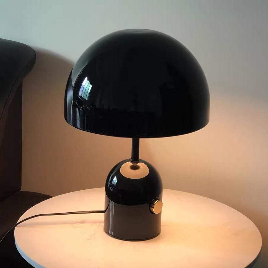 Bell Domed Table Lamp – Modern Minimalist Light for Bedroom & Reading Nooks