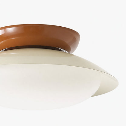 Heliora Modern Dome Ceiling Light – Minimalist Retro Style for Living Spaces