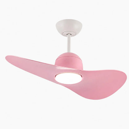 Designer Hat Two-Blade Ceiling Fan Light