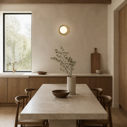 Vellaro Wall Sconce Glass and Metal Design - Timeless Style for Kitchen and Office Lighting