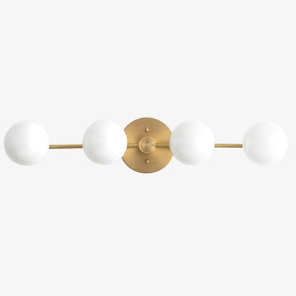 Glorica Glass Long Vanity Light - Modern Minimalist Wall Sconce Design