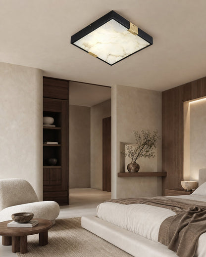 Lucien Alabaster Ceiling Light
