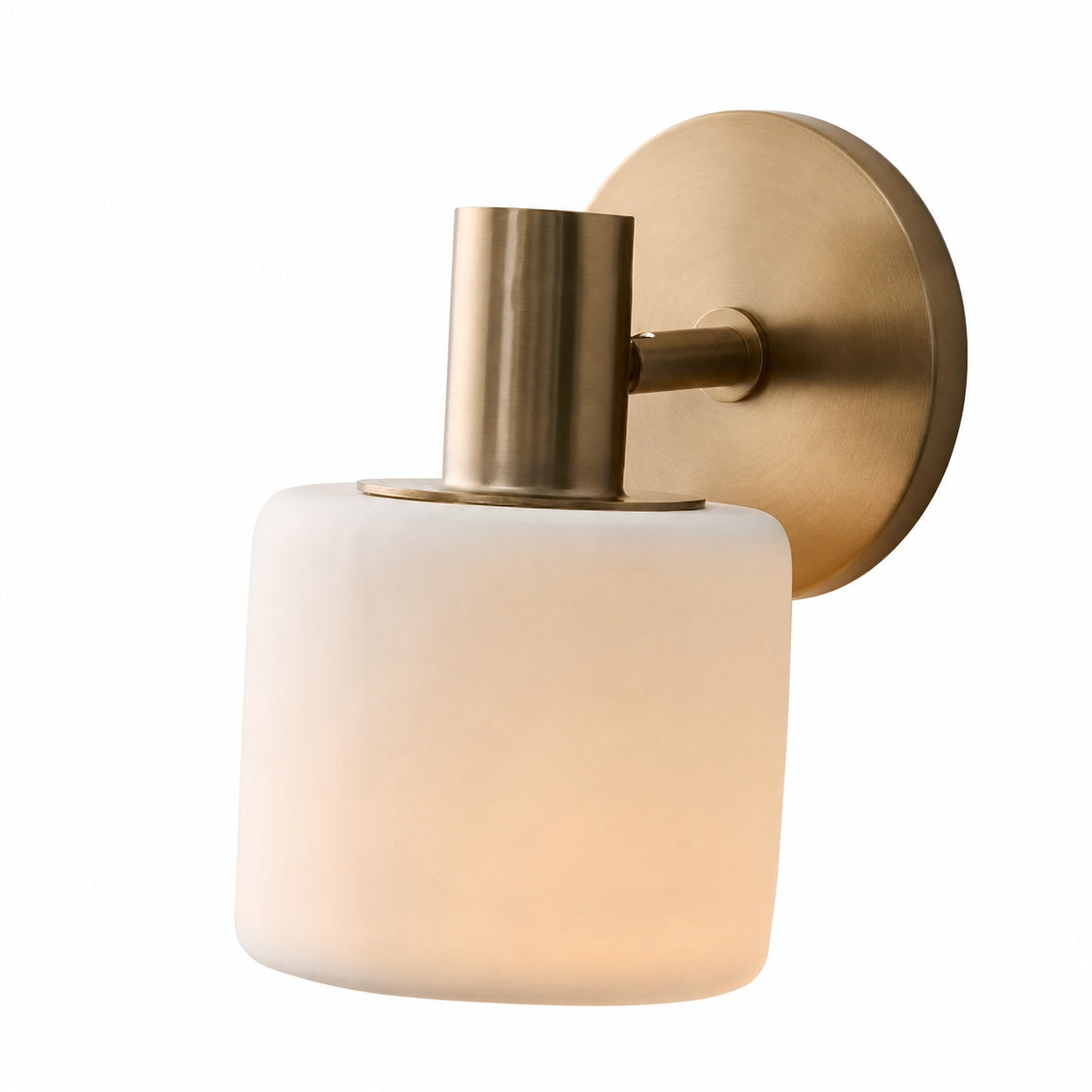 Cerova Modern Ivory Porcelain Sconce – Soft Organic Wall Light