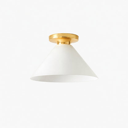 Conica Cone Flush Mount – Glas-Deckenleuchte für moderne Räume