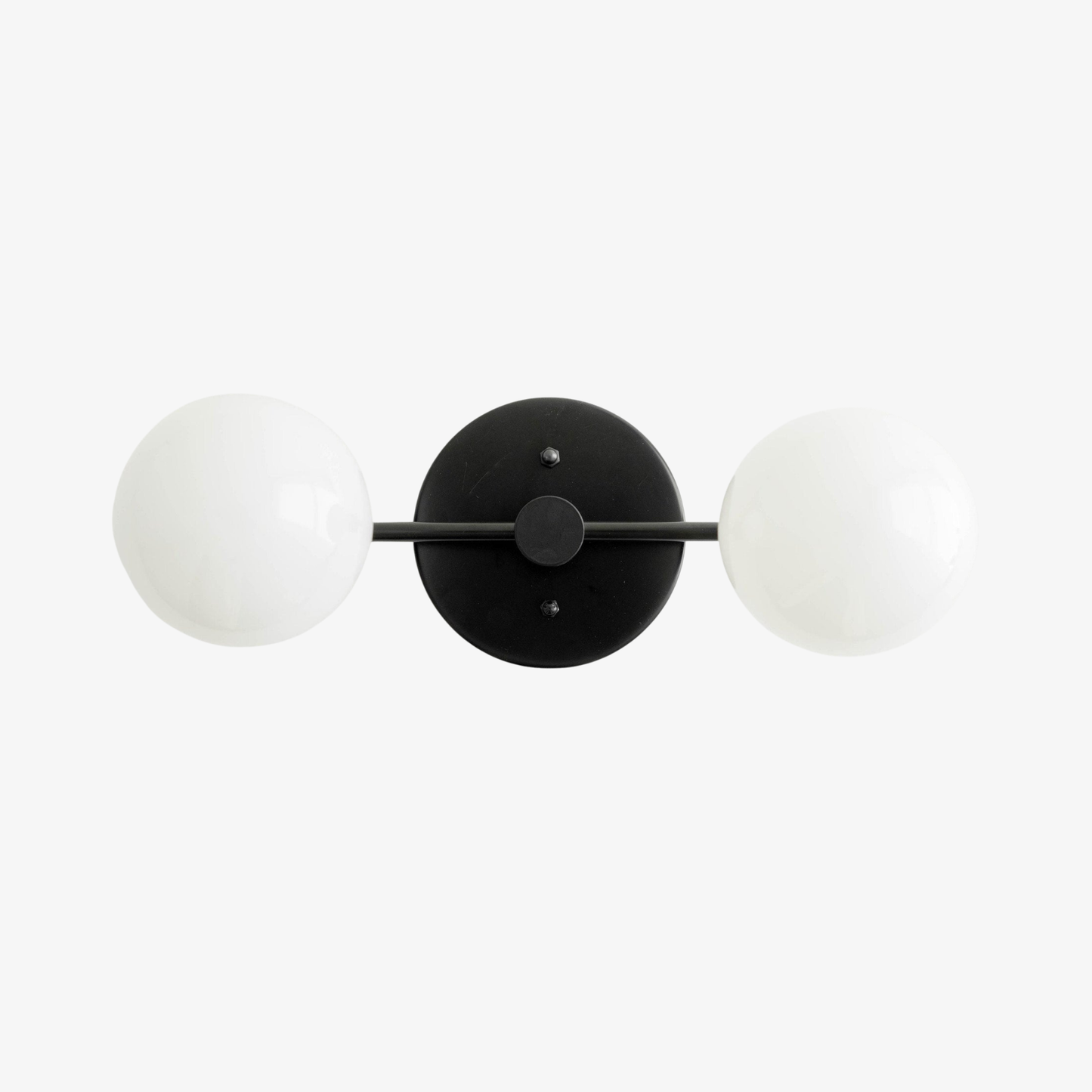 Glorica Glass Vanity Light - Modern Brass Wall Sconce for Bathroom Style