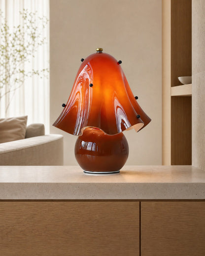 Bellina Decorative Table Lamp - Sculptural Bell Flower Shape
