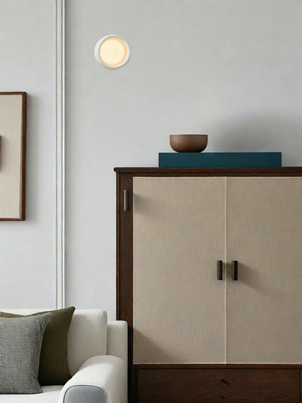 Modern Flur Porcelain Wandleuchte Minimalistische Stil
