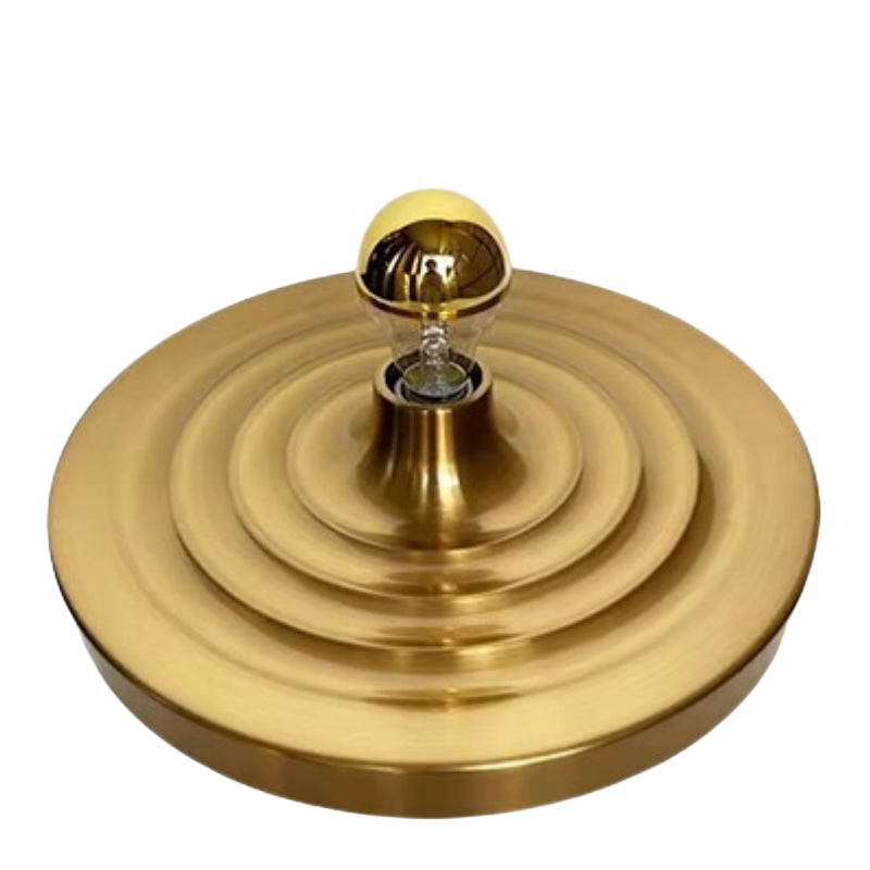 Mid Century Space Age Scheiben Wandleuchte