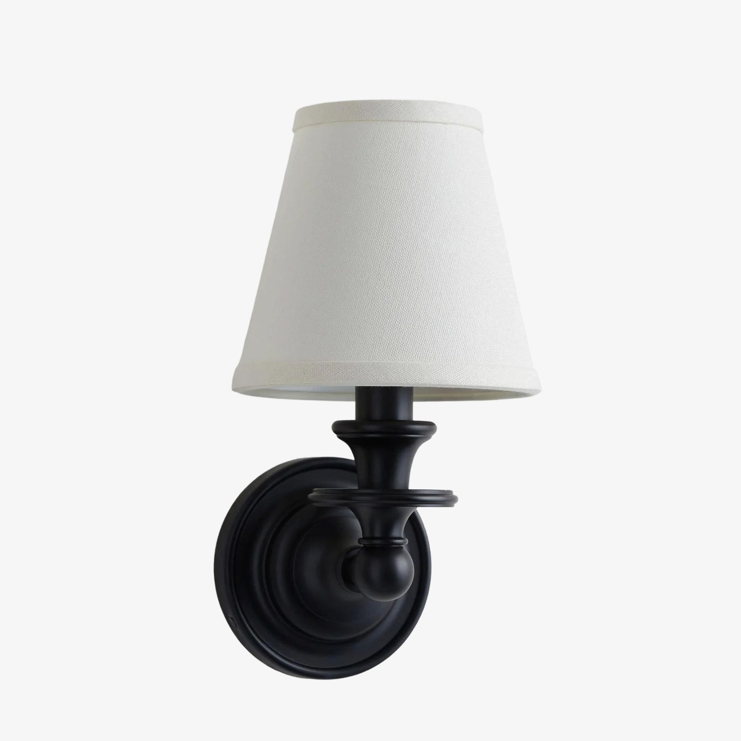 Kalvora Soft Fabric Shade Wall Sconce - Modern Accent Lighting Ideal for Bedroom and Hallway
