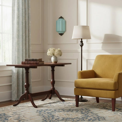 Eloise Flush Mount Wall Sconce - Retro Milk Glass Sconce