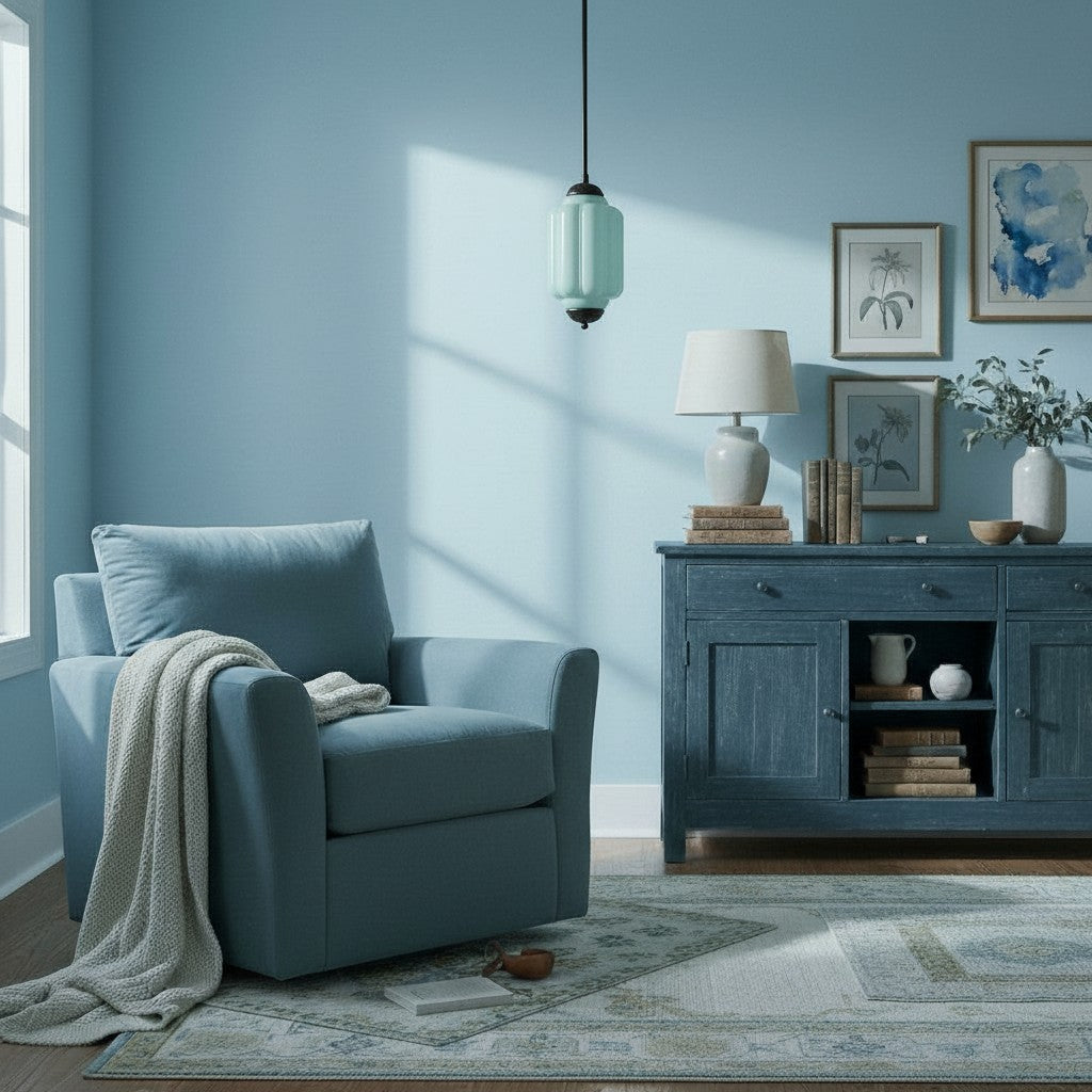 Eloise Petite Pendant Light - Vintage Milk Glass Lamp