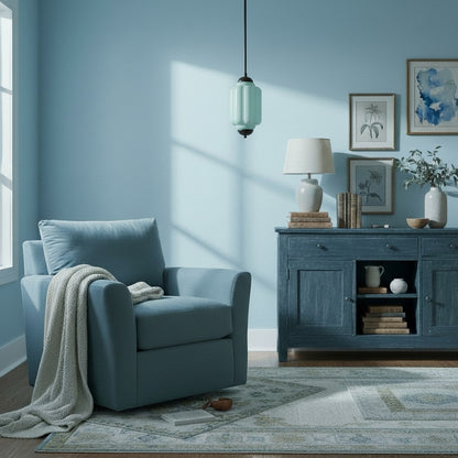 Eloise Petite Pendant Light - Vintage Milk Glass Lamp