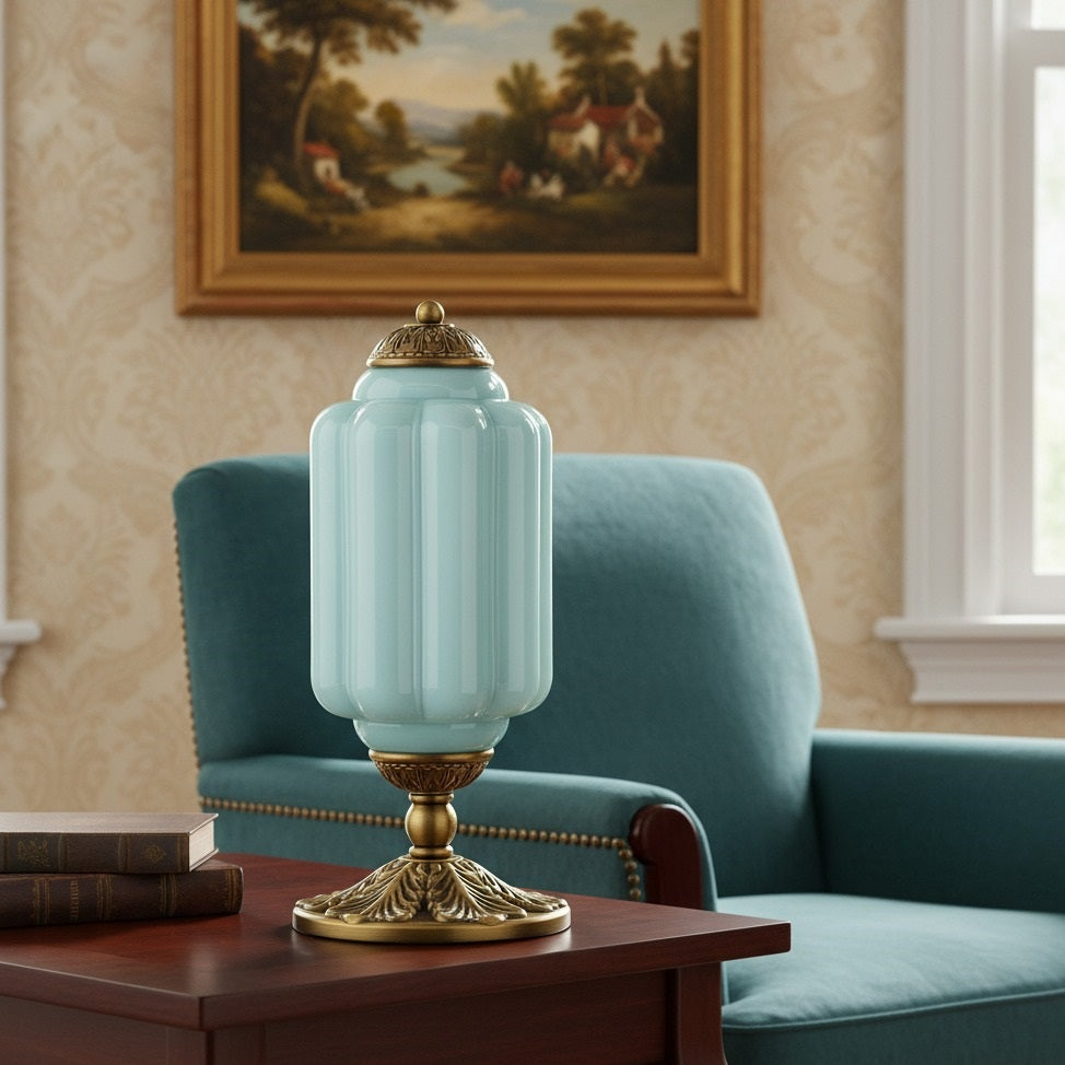 Eloise Table Lamp - Vintage Design Glass Table Lamp