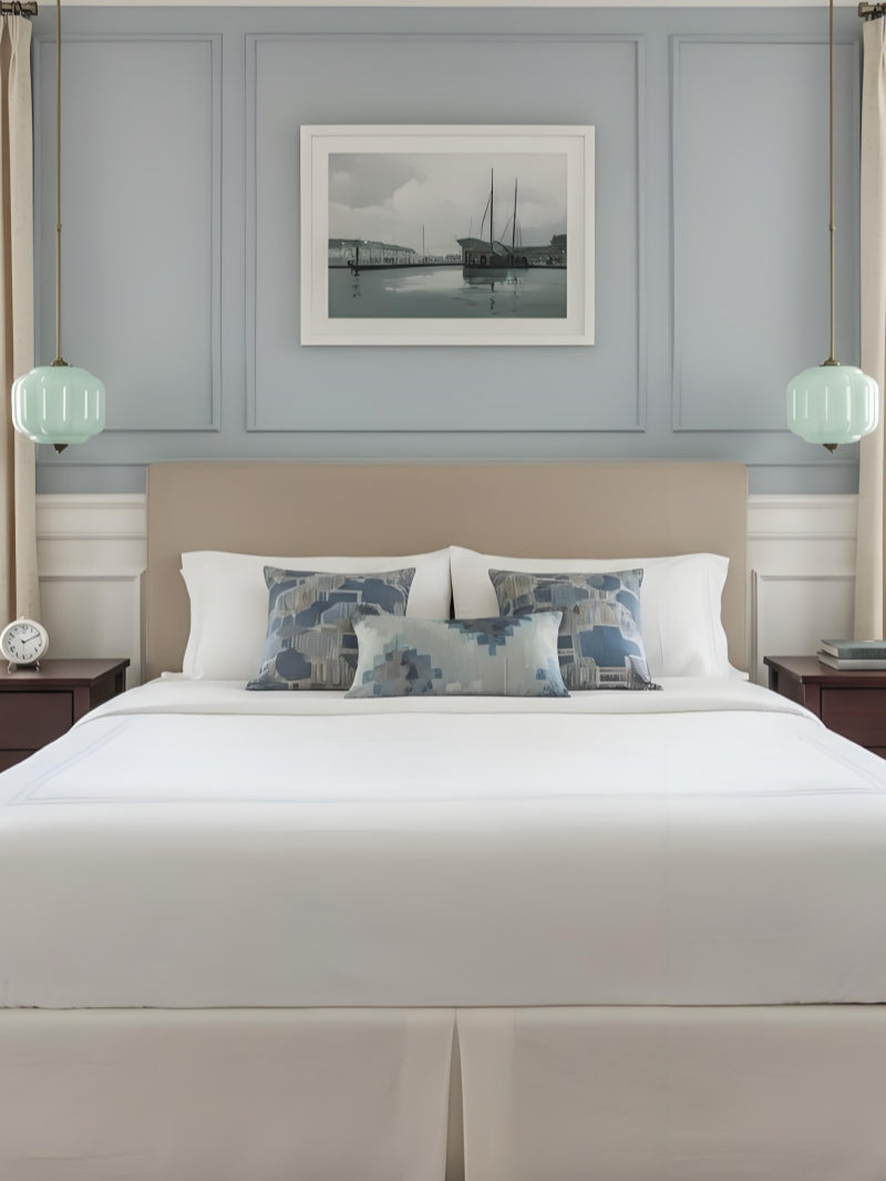 Eloise Glass Pendant Light - Vintage Pendant Light Dining Table