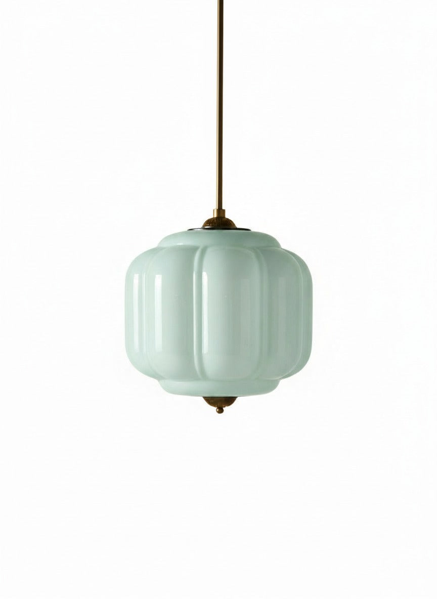Eloise Glass Pendant Light - Vintage Pendant Light Dining Table