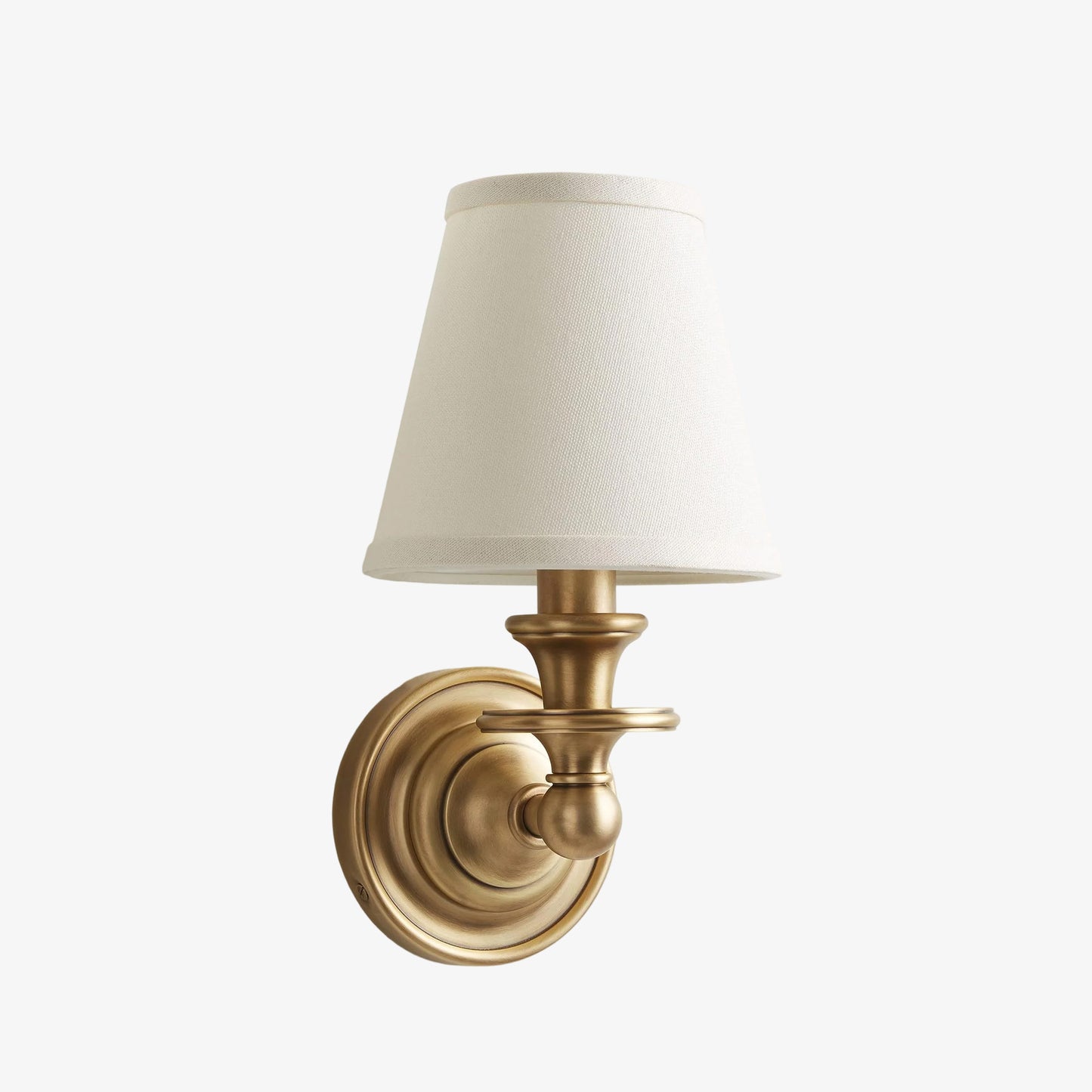 Kalvora Soft Fabric Shade Wall Sconce - Modern Accent Lighting Ideal for Bedroom and Hallway
