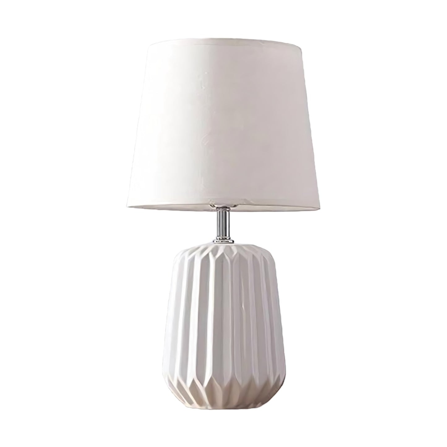 Nobel Stoff Keramik Bett Tischlampe