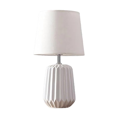 Nobel Stoff Keramik Bett Tischlampe