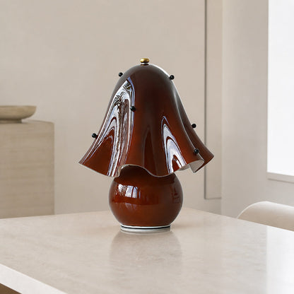 Bellina Decorative Table Lamp - Sculptural Bell Flower Shape