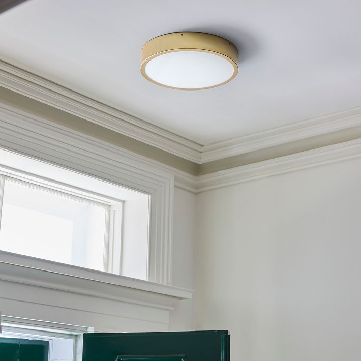 Crelina Minimalist Flush Mount Lighting for Bedrooms & Hallways