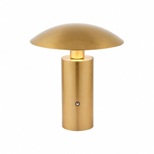 Oricone Portable LED Table Light – Touch-Dimmer Cordless Mushroom Lamp for Dining and Bedside