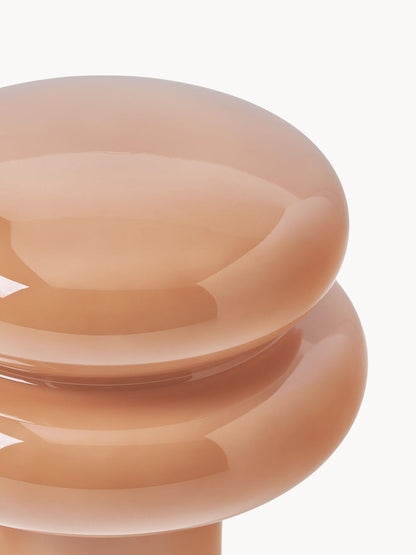 Soft Glow Opal Glass Table Lamp – Contemporary Mushroom Design for Cozy Spaces