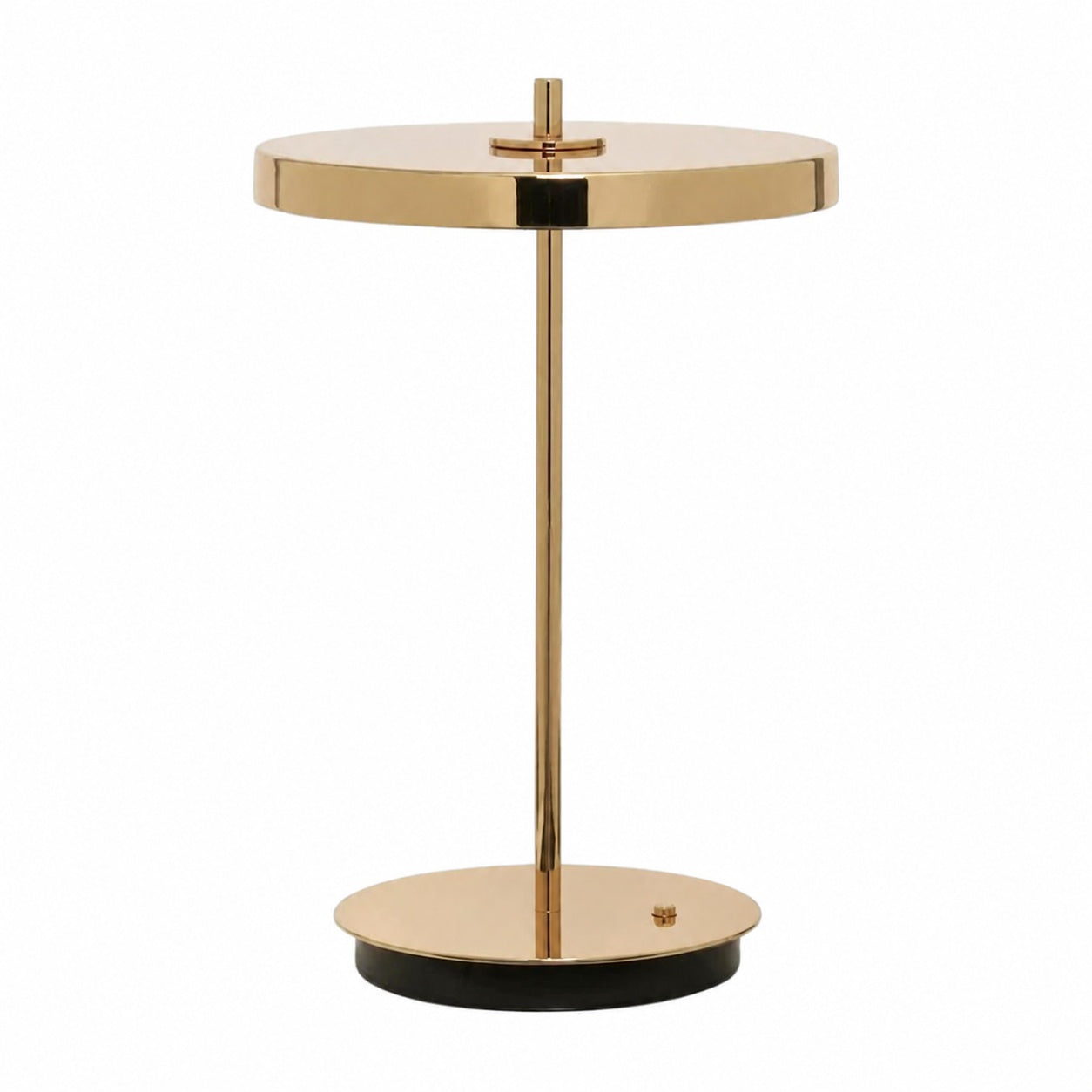 Astris Modern Minimalist Metal Table Lamp Soft LED Illumination for Living Room and Office