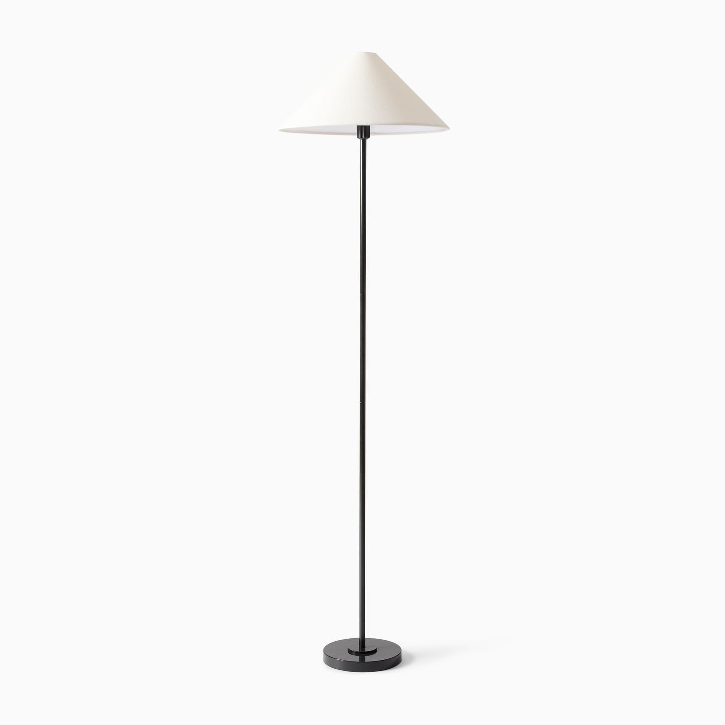 Diora Tischlampe und Stehlampe - Moderner Linear Stil Eleganter Leinen Lampenschirm für Wohnzimmer